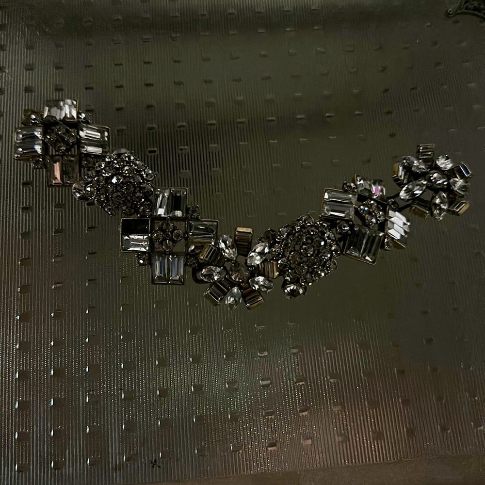used bracelets with silver gems